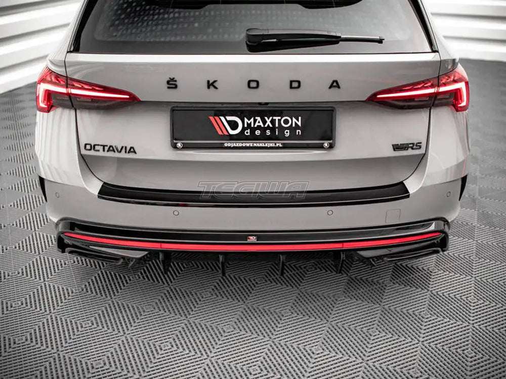 Maxton Design Rear Valance Skoda Octavia RS MK4 2020-