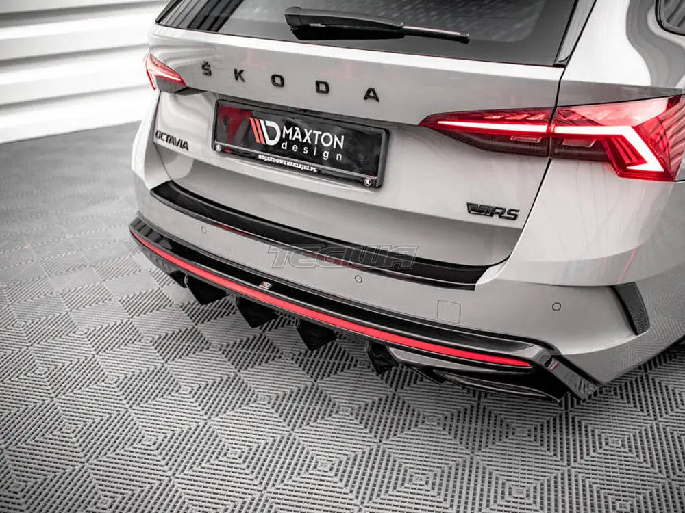 Maxton Design Rear Valance Skoda Octavia RS MK4 2020-