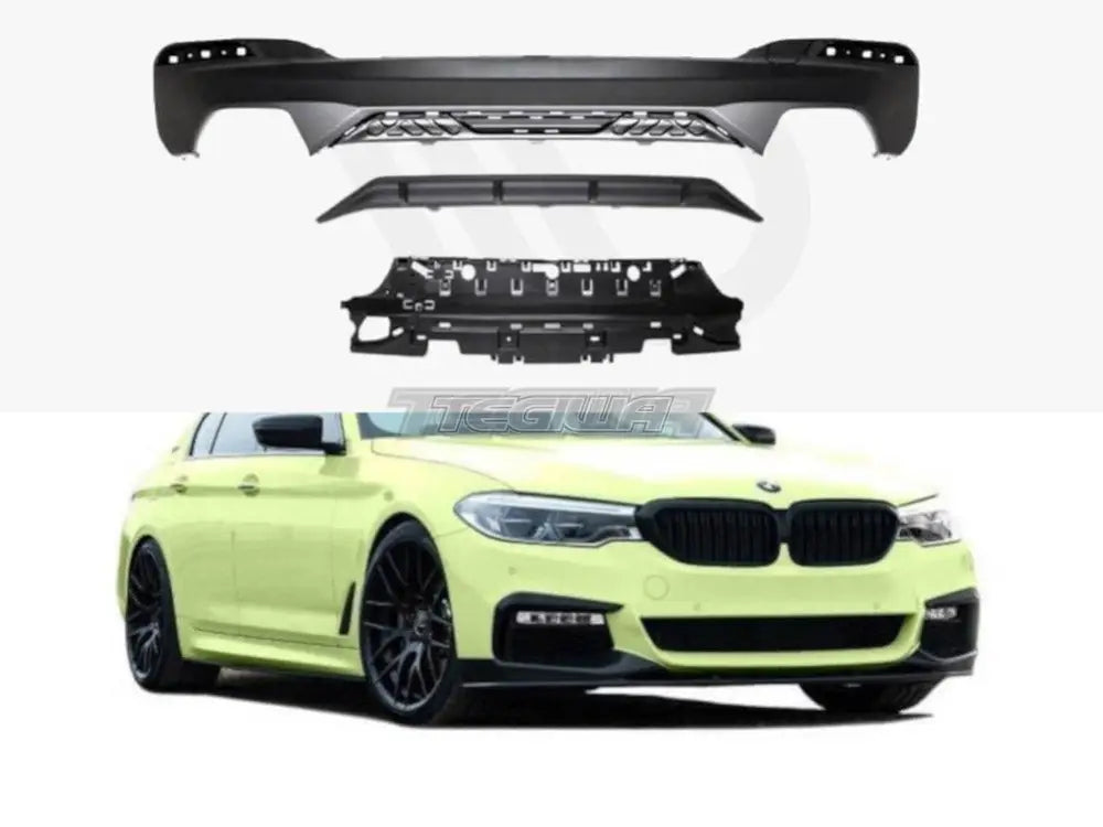 Maxton Design Rear Valance Sport - Performance BMW 5-Series G30 G31 M-sport 17-20