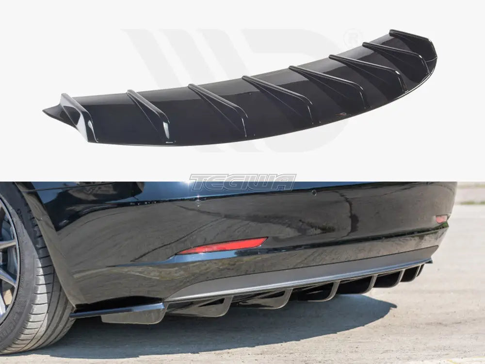 Maxton Design Rear Valance Tesla Model 3 2017-