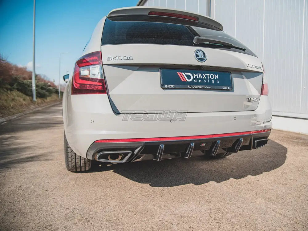 Maxton Design Rear Valance V.1 Skoda Octavia VRS MK3.5 Hatchback Estate