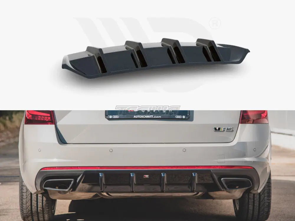 Maxton Design Rear Valance V.1 Skoda Octavia VRS MK3.5 Hatchback Estate