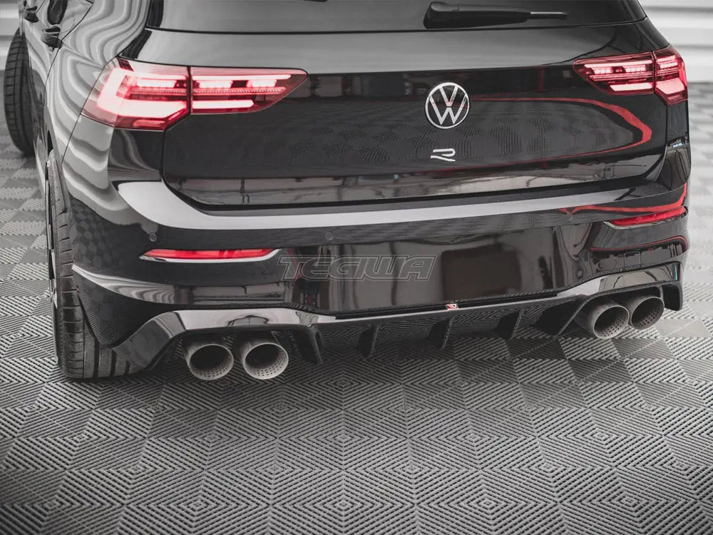 Maxton Design Rear Valance V.1 Volkswagen Golf R MK8 20-