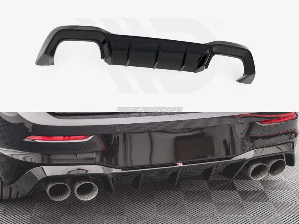 Maxton Design Rear Valance V.1 Volkswagen Golf R MK8 20-