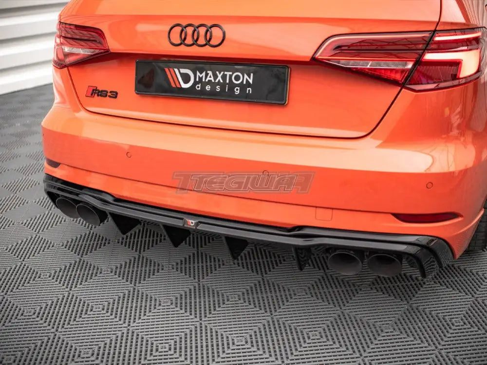 Maxton Design Rear Valance V.2 Audi RS3 8V Facelift 2017-