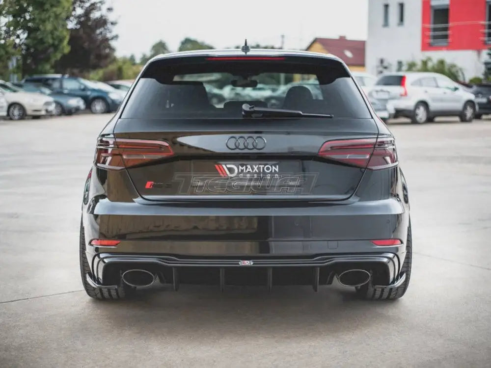 Maxton Design Rear Valance V.2 Audi RS3 8V Sportback Facelift 2017-UP