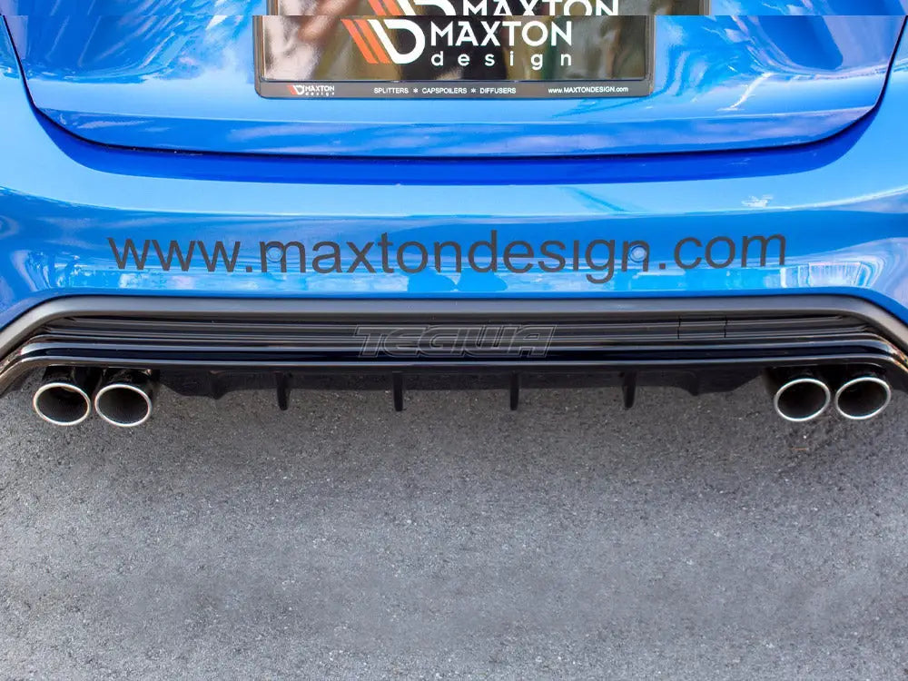 Maxton Design Rear Valance V.2 Ford Focus MK4 ST-Line 2018-