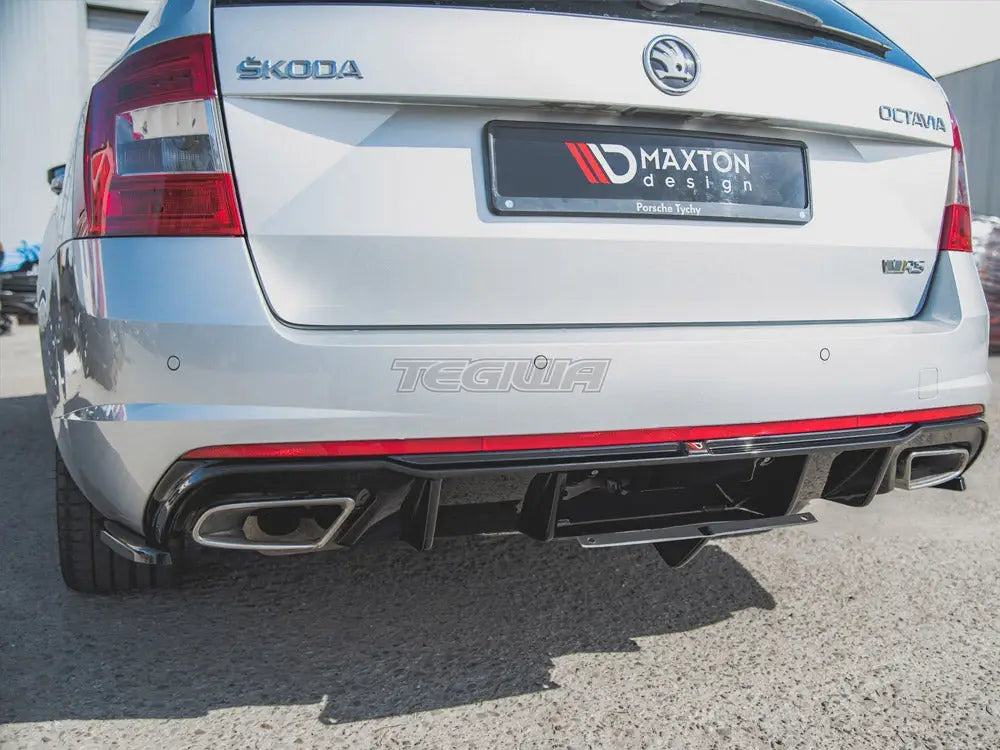 Maxton Design Rear Valance V.2 Skoda Octavia RS MK3 FL Hatchback Estate Diesel