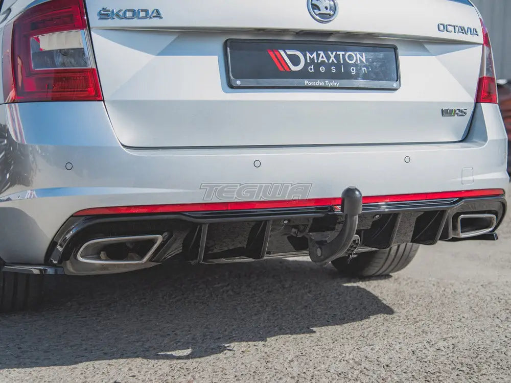 Maxton Design Rear Valance V.2 Skoda Octavia RS MK3 FL Hatchback Estate Diesel