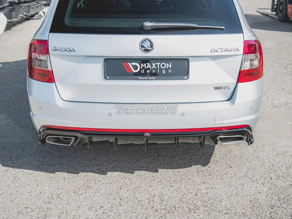 Maxton Design Rear Valance V.2 Skoda Octavia RS MK3 FL Hatchback Estate Diesel