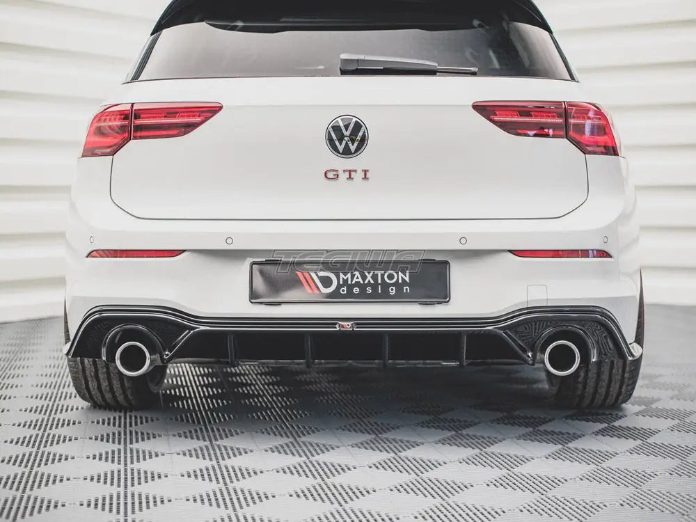 Maxton Design Rear Valance V2 Volkswagen Golf 8 GTI 20-