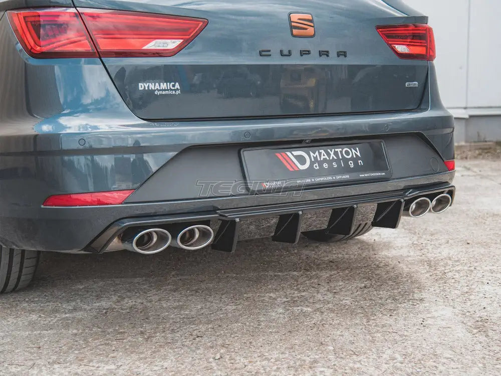 Maxton Design Rear Valance V3 Seat Leon MK3.5 Cupra Estate 17-19