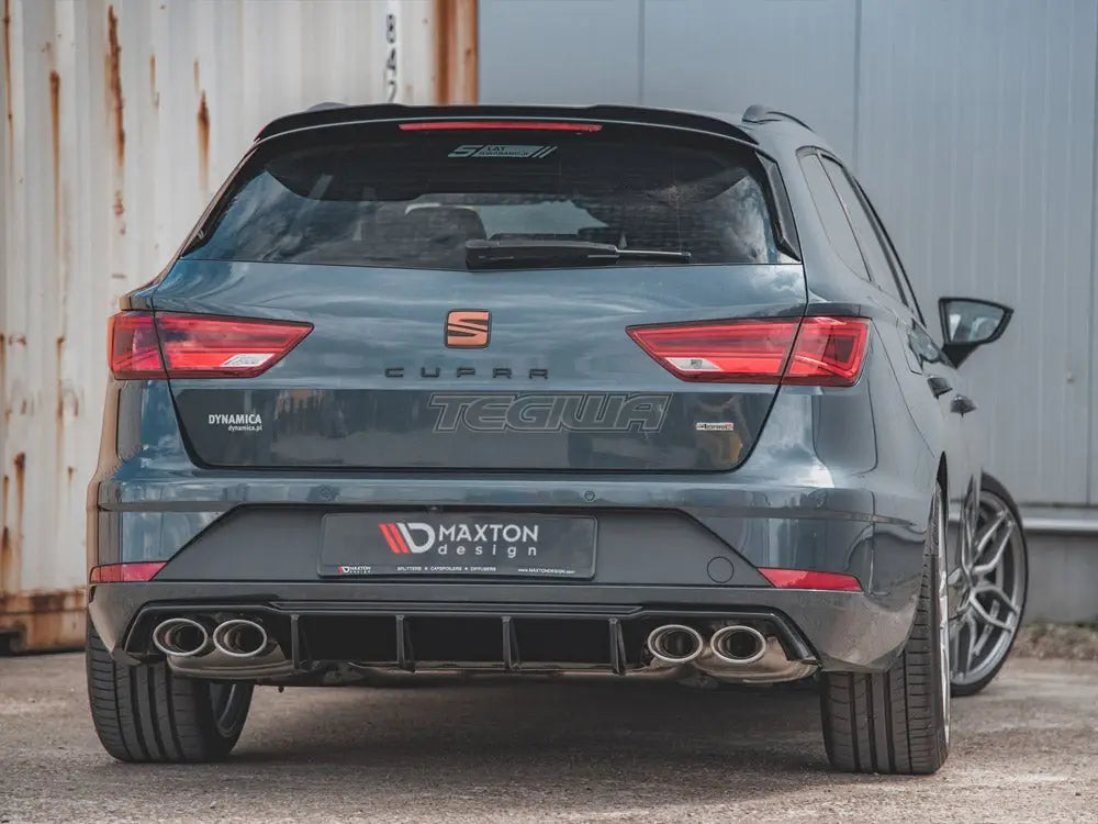 Maxton Design Rear Valance V3 Seat Leon MK3.5 Cupra Estate 17-19