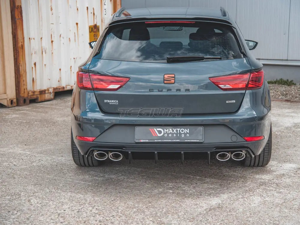 Maxton Design Rear Valance V3 Seat Leon MK3.5 Cupra Estate 17-19