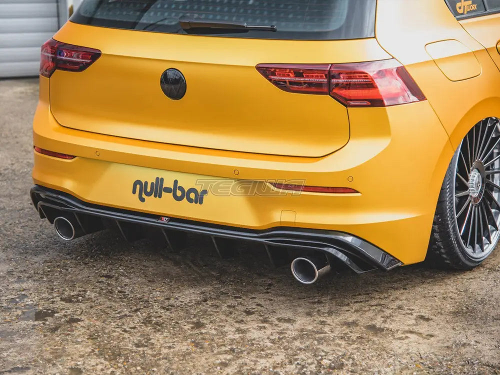 Maxton Design Rear Valance Volkswagen Golf MK8 GTI Style 2020-