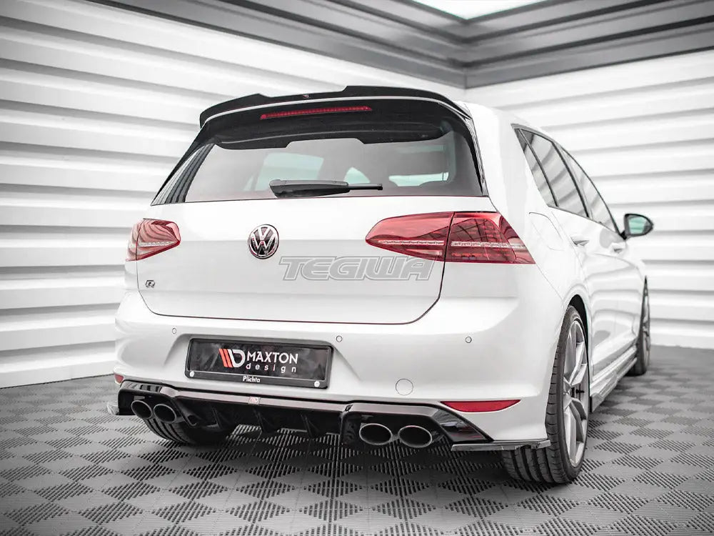 Maxton Design Rear Valance Volkswagen Golf R MK7 13-16