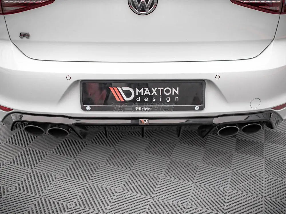 Maxton Design Rear Valance Volkswagen Golf R MK7 13-16