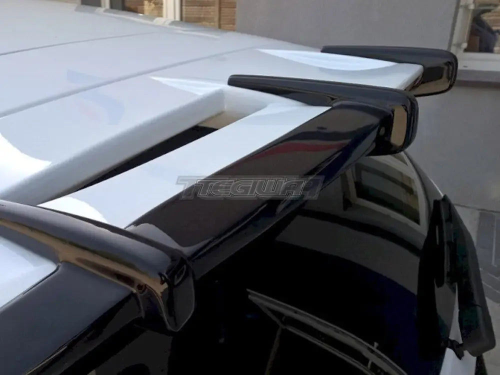 Maxton Design Roof Spoiler Extension Ford Fiesta MK7 ST Zetec S Facelift Primer Painted