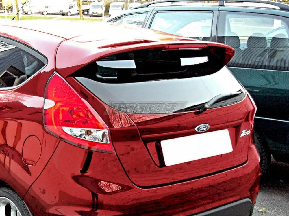 Maxton Design Roof Spoiler ST Zetec S Style Ford Fiesta MK7 Primed