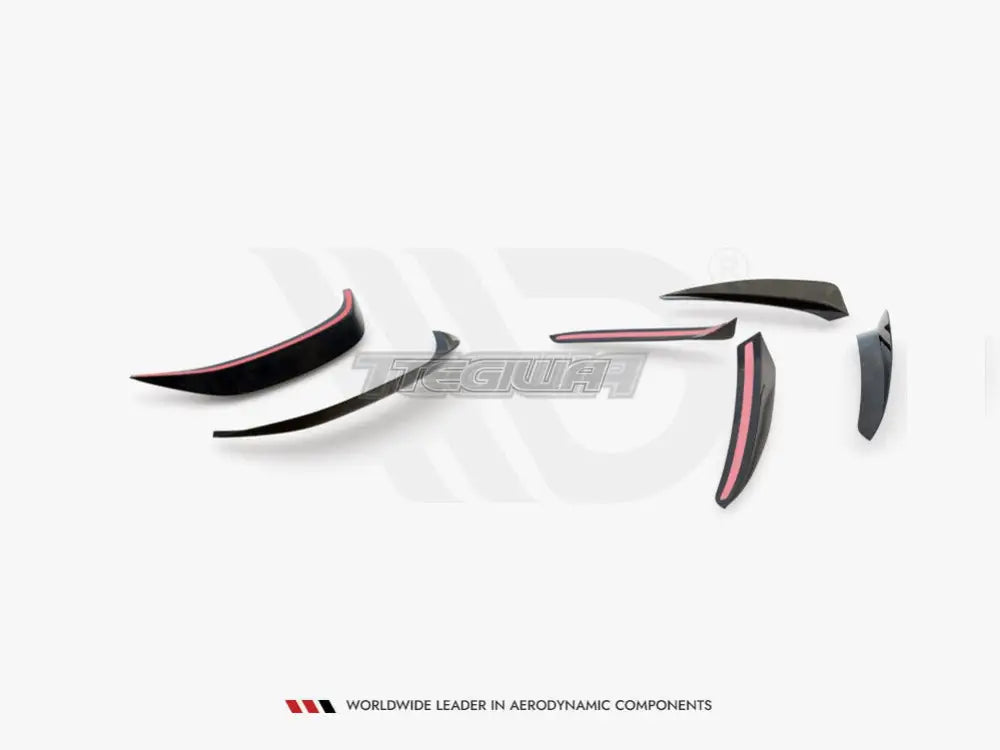 Maxton Design SET OF Spoiler CAPS BMW I8 14-20