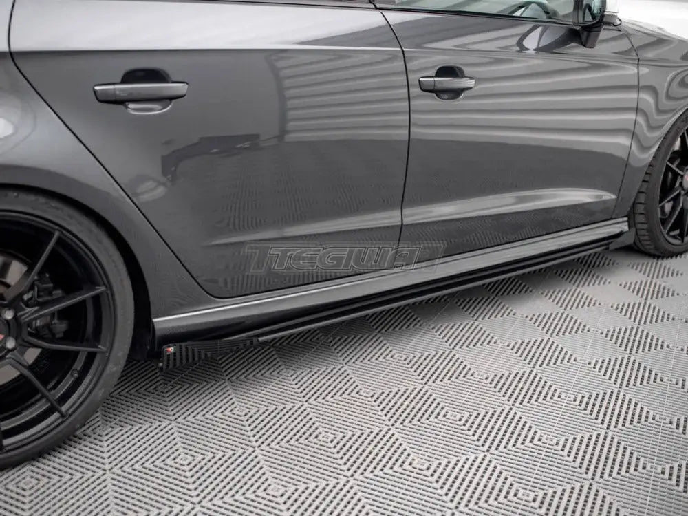 Maxton Design Side Flaps Audi S3 Sportback 8V Facelift