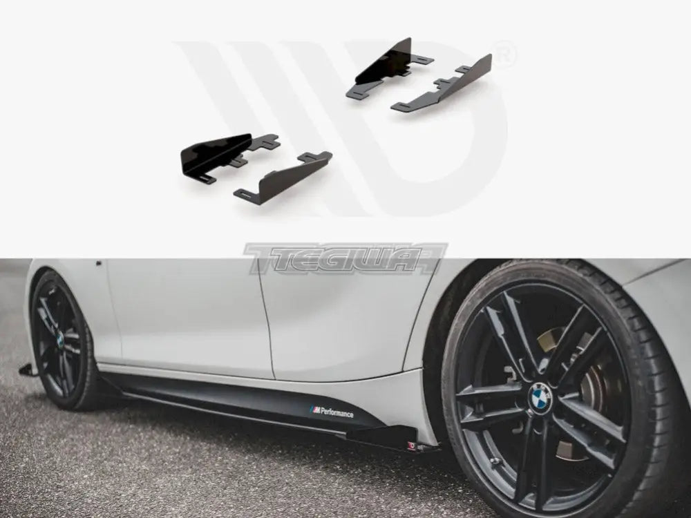 Maxton Design Side Flaps For BMW 1-Series F20 M135I M140I M-pack 15-19