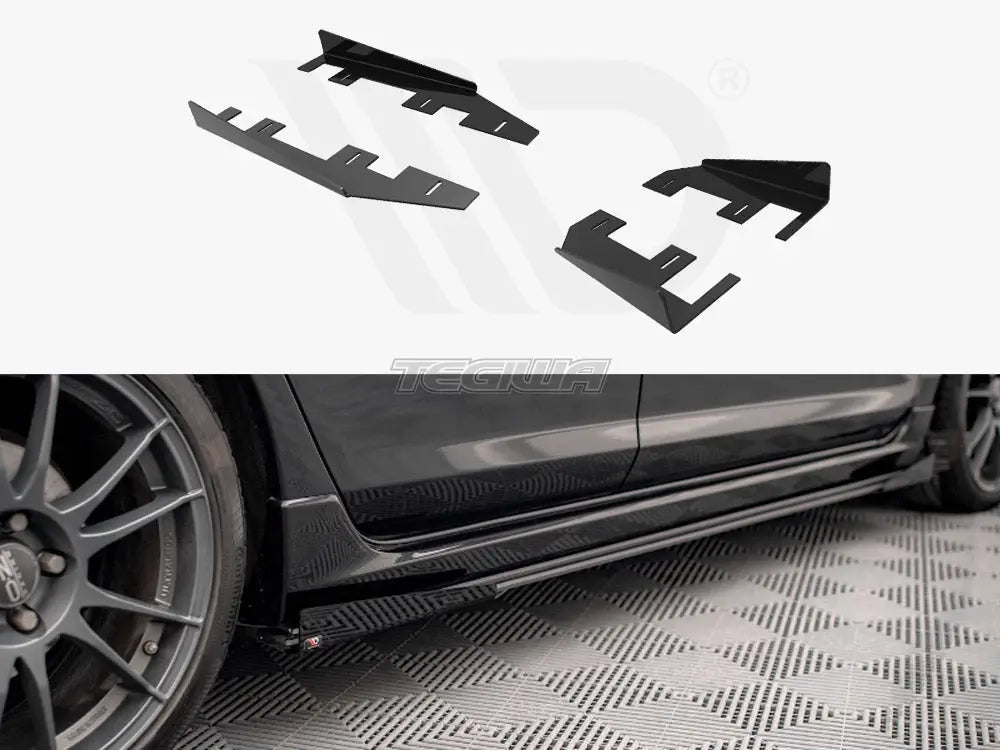 Maxton Design Side Flaps Mazda 3 MPS Mk1