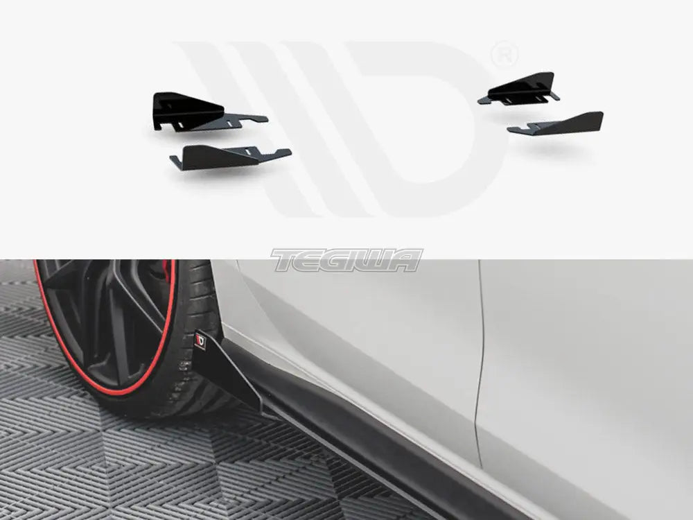 Maxton Design Side Flaps Volkswagen Golf 8 GTI GTI Clubsport R-line 20-