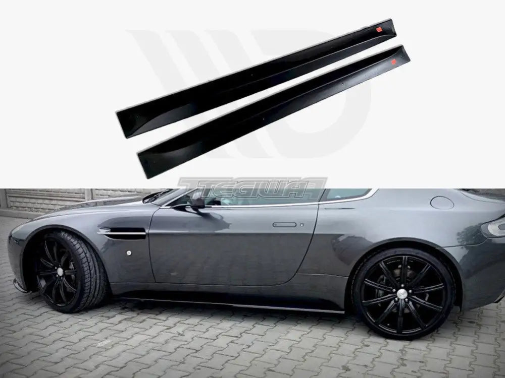 Maxton Design Side Skirt Diffusers Aston Martin V8 Vantage 2004-2011