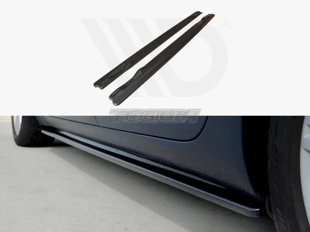 Maxton Design Side Skirt Diffusers Audi A6 S-line C6 C6 FL 09-11