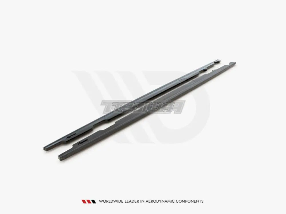 Maxton Design Side Skirt Diffusers BMW 3-Series E91 Facelift 09-11