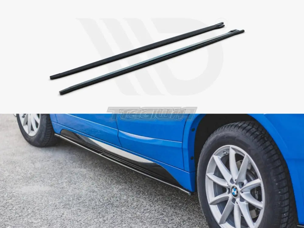 Maxton Design Side Skirt Diffusers BMW X2 F39 M Sport 2016-