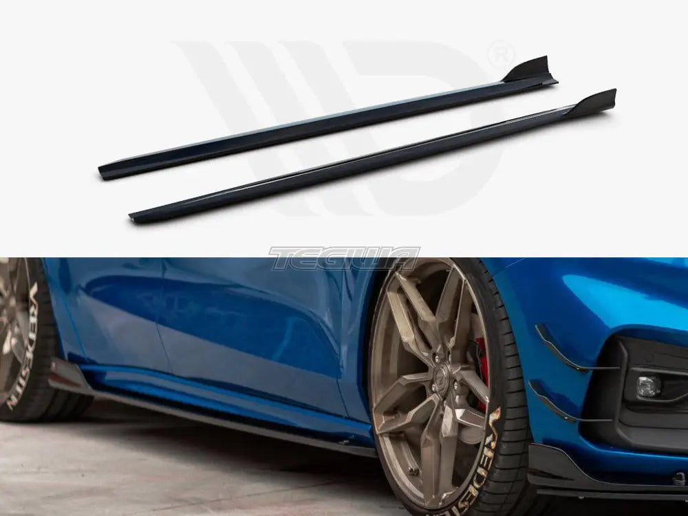 Maxton Design Side Skirt Diffusers Ford Focus MK4 ST ST-Line