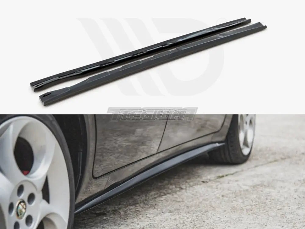 Maxton Design Side Skirts Diffusers Alfa Romeo 156 Facelift 03-06