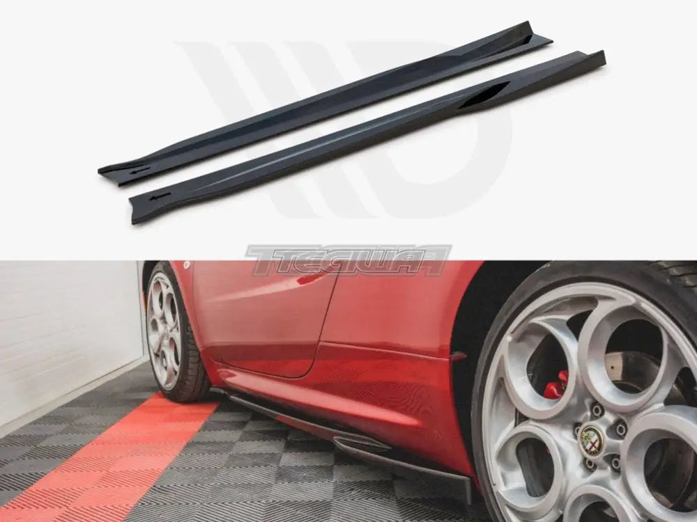 Maxton Design Side Skirts Diffusers Alfa Romeo 4C 13-17