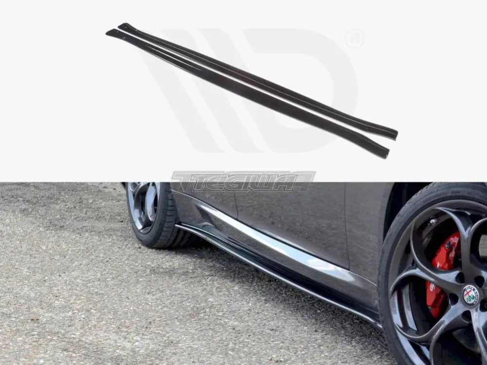 Maxton Design Side Skirts Diffusers Alfa Romeo Giulia Veloce 15-19