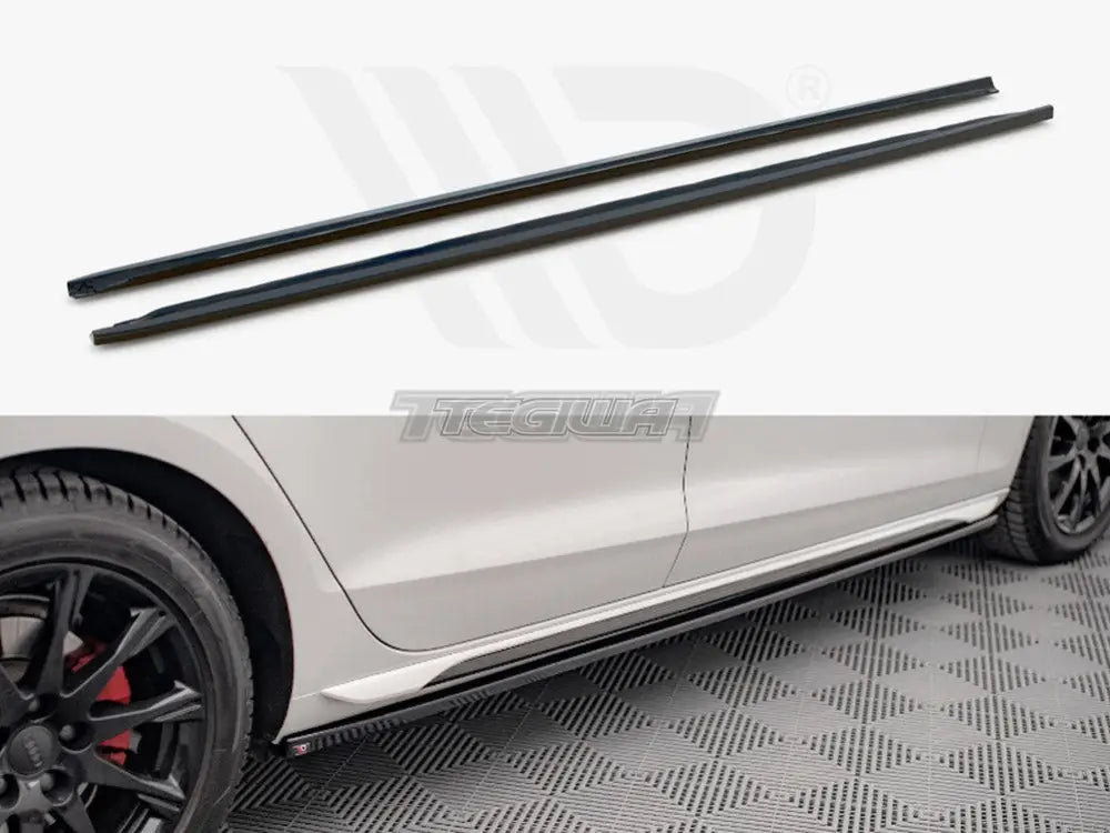 Maxton Design Side Skirts Diffusers Audi A4 B9 Facelift