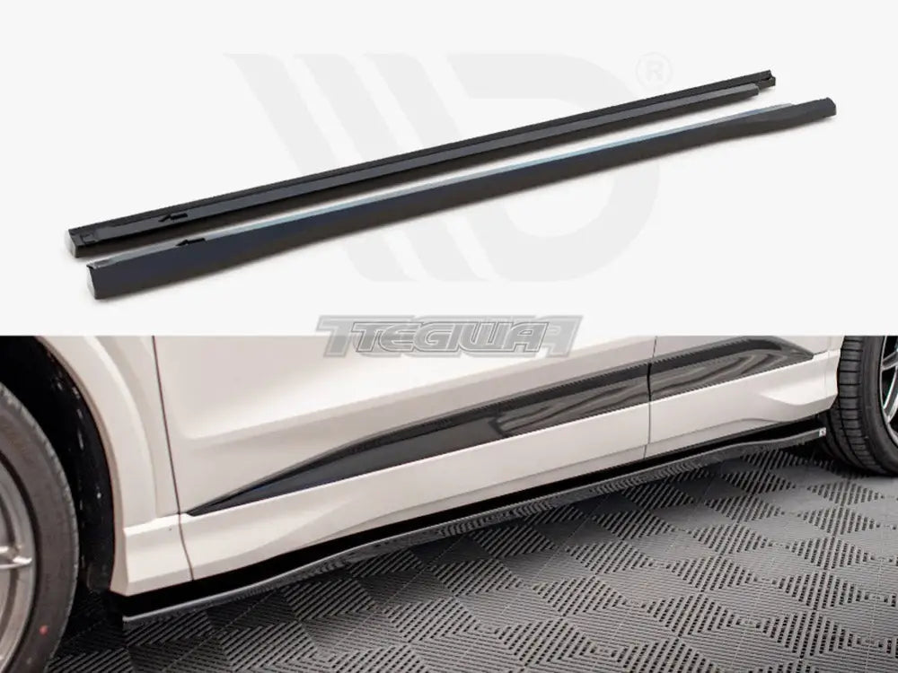 Maxton Design Side Skirts Diffusers Audi Q4 e-Tron Sportback Mk1