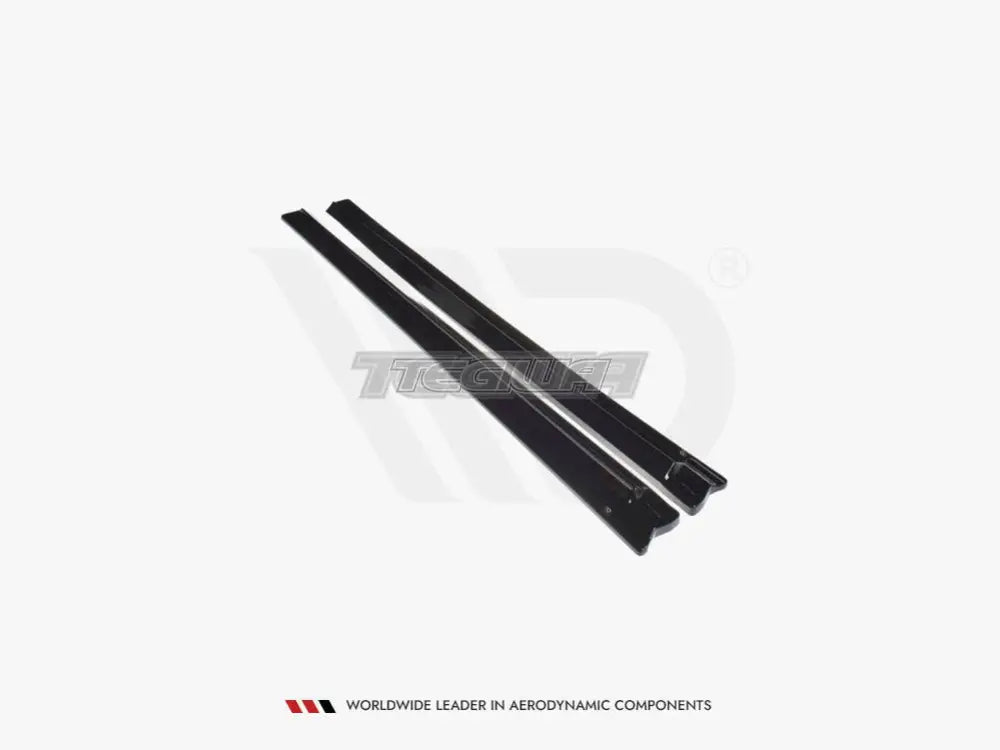 Maxton Design Side Skirts Diffusers Audi Q8 S-line 2018-