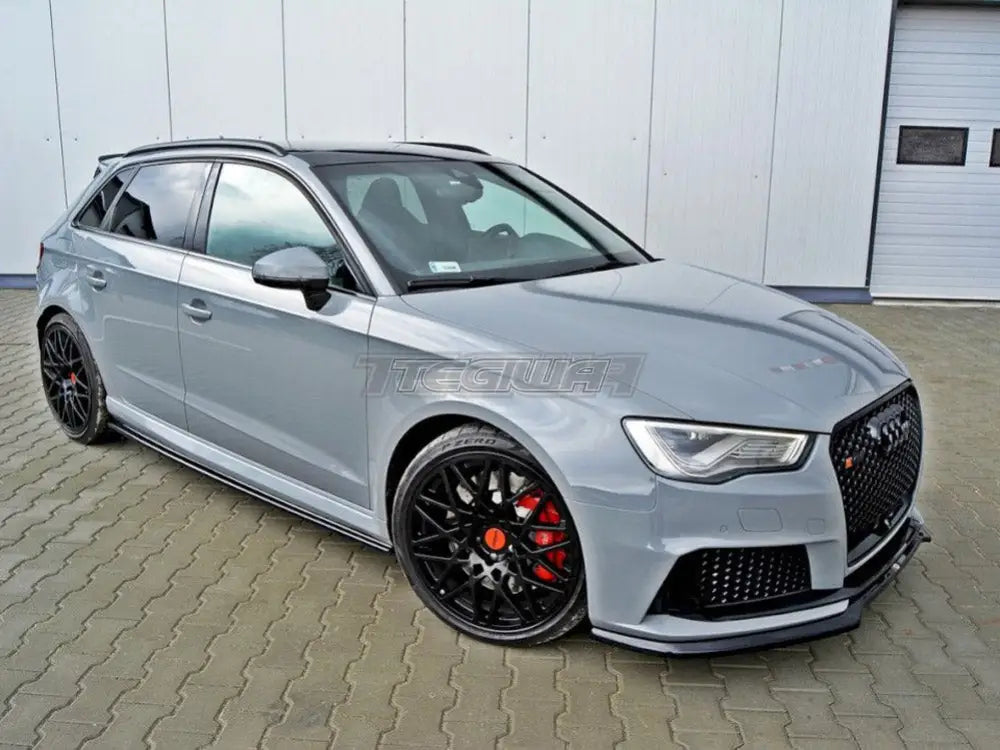 Maxton Design Side Skirts Diffusers Audi RS3 8VA Pre-facelift 15-16