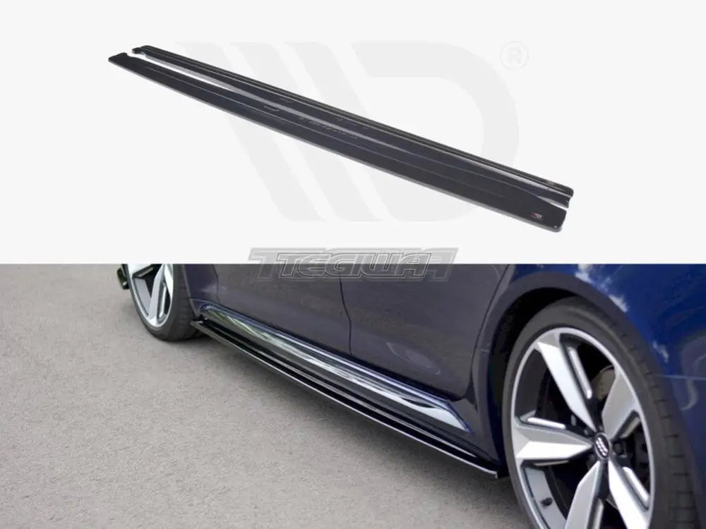 Maxton Design Side Skirts Diffusers Audi RS4 B9 17-19