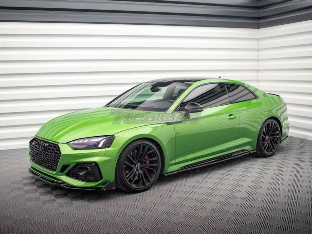 Maxton Design Side Skirts Diffusers Audi RS5 Coupe F5 Facelift