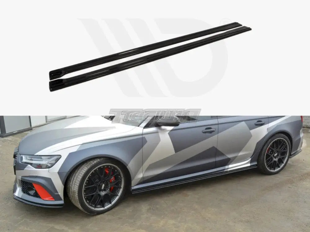 Maxton Design Side Skirts Diffusers Audi RS6 C7