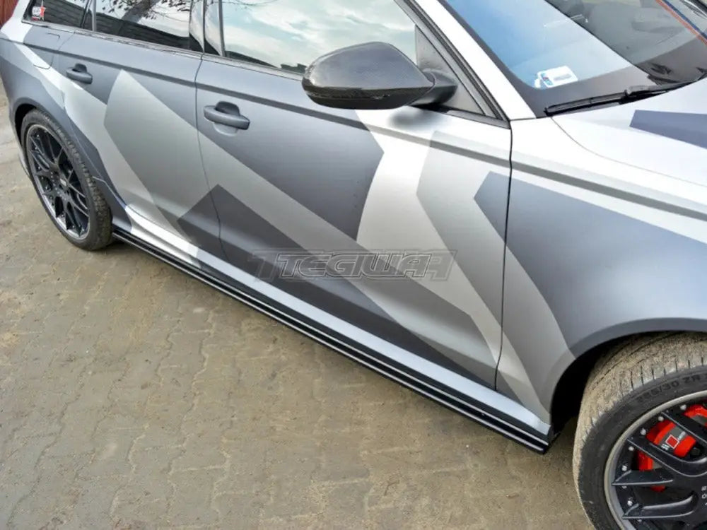 Maxton Design Side Skirts Diffusers Audi RS6 C7