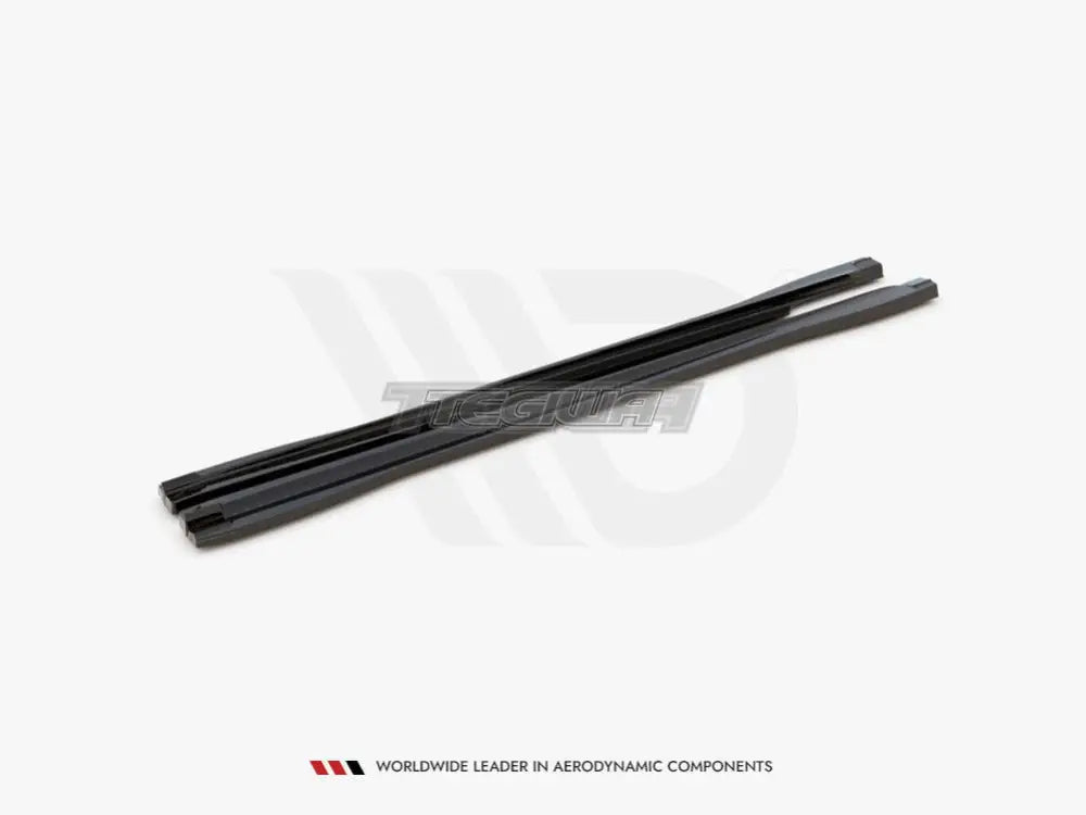 Maxton Design Side Skirts Diffusers Audi RSQ3 F3 Q3 Sportback S-line 2019-