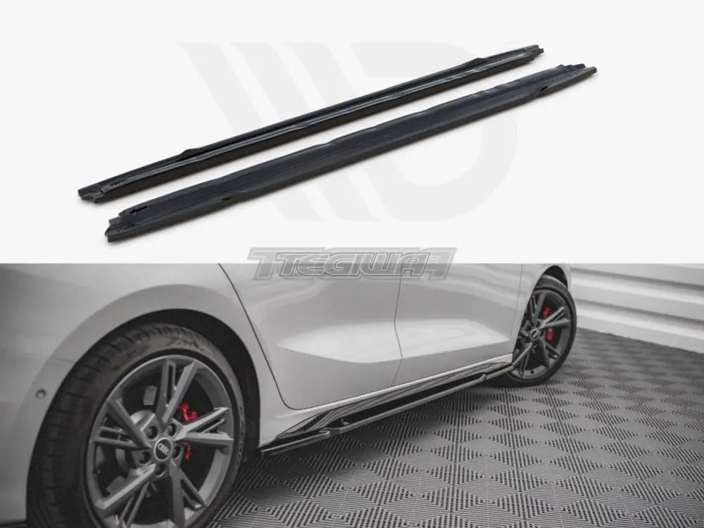 Maxton Design Side Skirts Diffusers Audi S3 A3 S-line 8Y 2020-