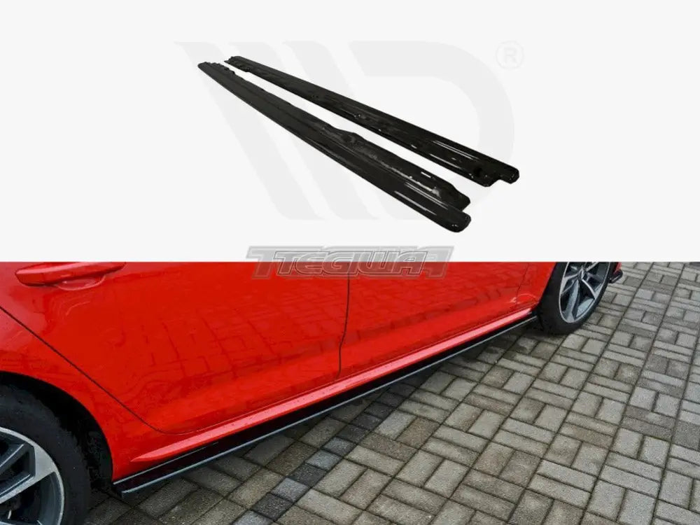 Maxton Design Side Skirts Diffusers Audi S4 A4 B9 S-line