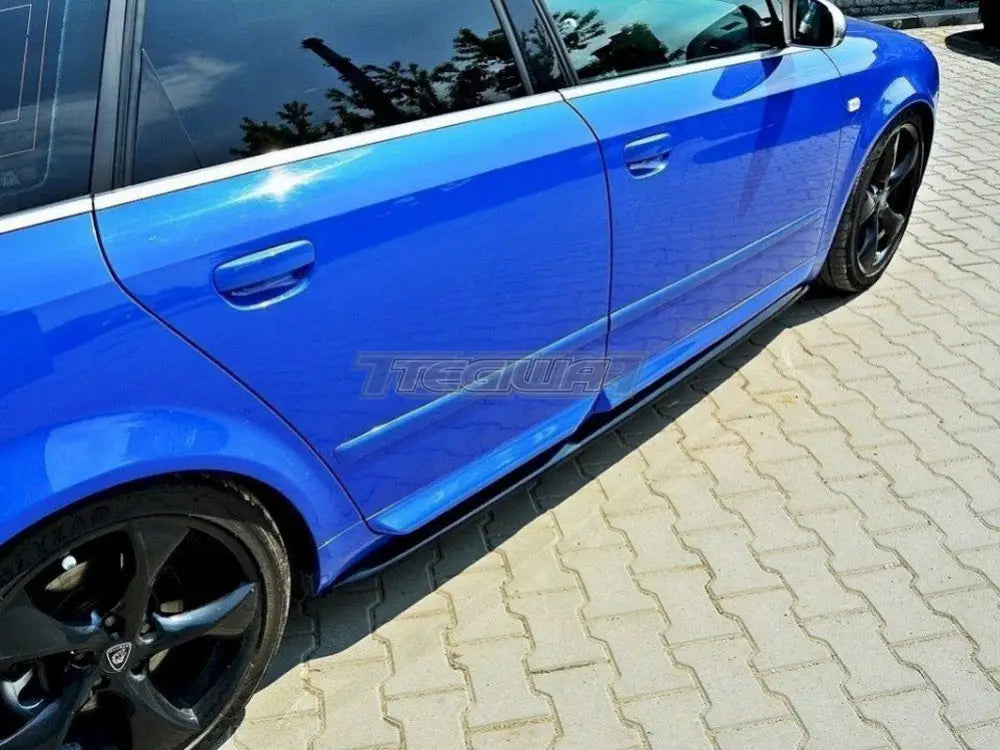 Maxton Design Side Skirts Diffusers Audi S4 A4 A4 S-line B6 B7