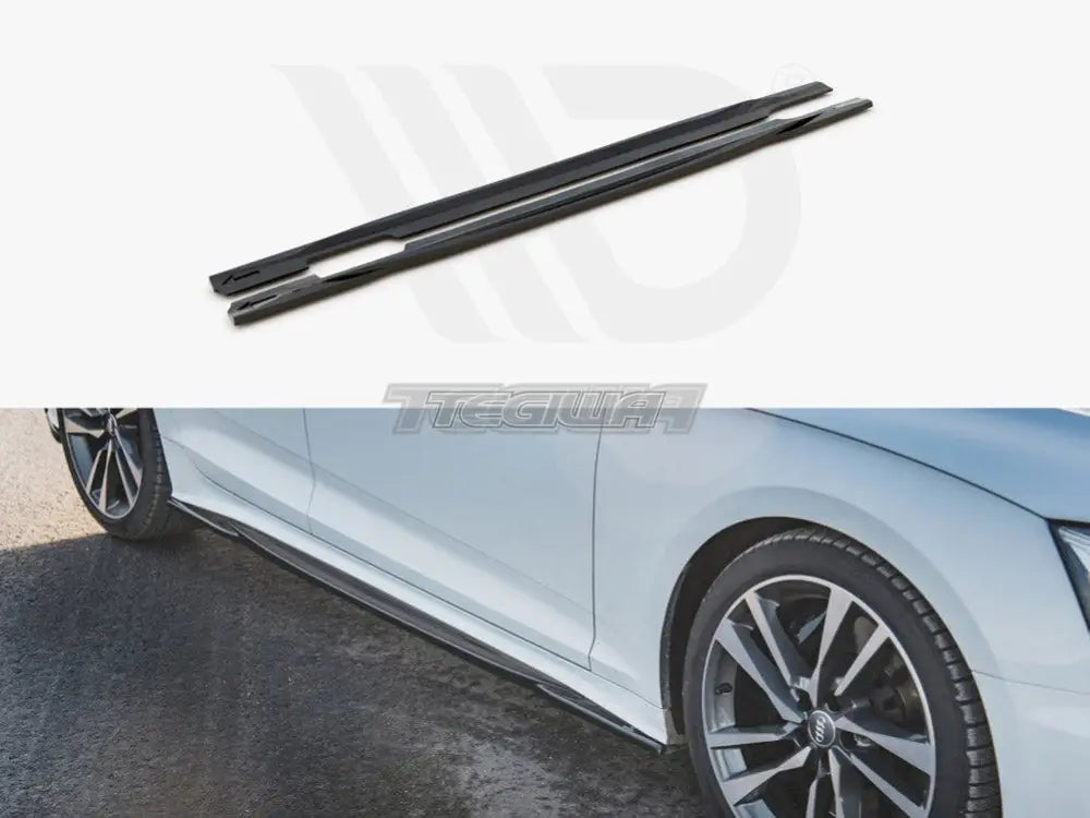 Maxton Design Side Skirts Diffusers Audi S5 A5 S-line Sportback F5 Facelift 2019-