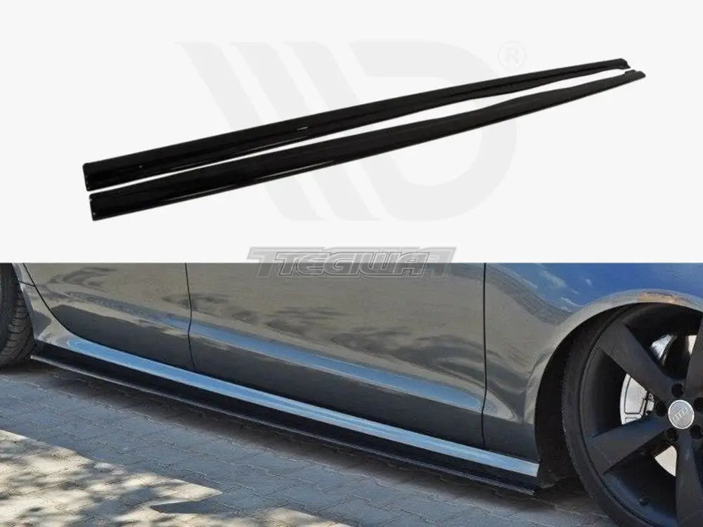 Maxton Design Side Skirts Diffusers Audi S6 A6 C7 S-line 11-14